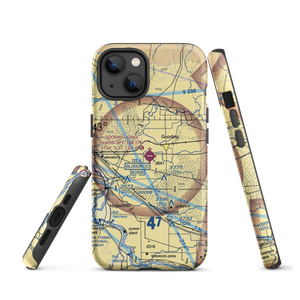 Gooding Municipal Airport (GNG) VFR Sectional  Tough iPhone Case