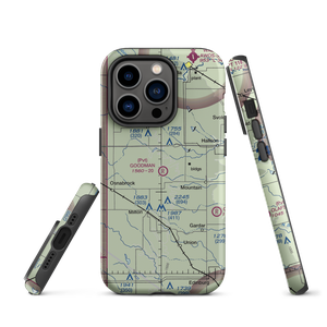 Goodman Strip (88ND) VFR Sectional  Tough iPhone Case