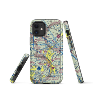 Goodnight's Airport (2NC8) VFR Sectional  Tough iPhone Case