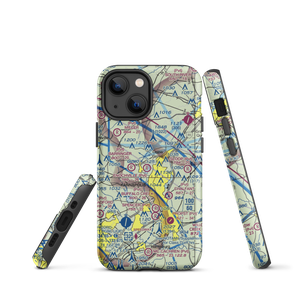Goodnight's Airport (2NC8) VFR Sectional  Tough iPhone Case