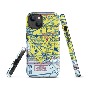 Goodyear Blimp Base Airport (64CL) VFR Sectional  Tough iPhone Case