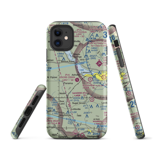 Goose Creek Airport (NY89) VFR Sectional  Tough iPhone Case