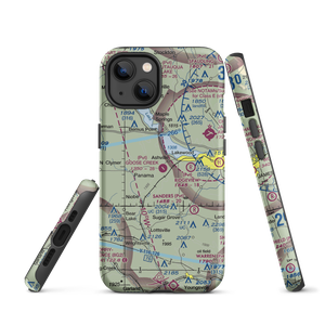 Goose Creek Airport (NY89) VFR Sectional  Tough iPhone Case