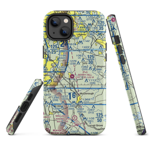 Gorden E Bellah International Airport (4GE2) VFR Sectional  Tough iPhone Case