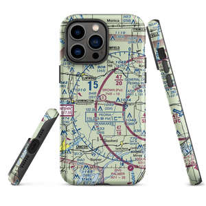 Gordon Brown Airport (5LL5) VFR Sectional  Tough iPhone Case
