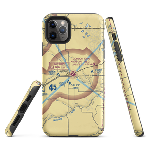 Gordon Municipal Airport (GRN) VFR Sectional  Tough iPhone Case