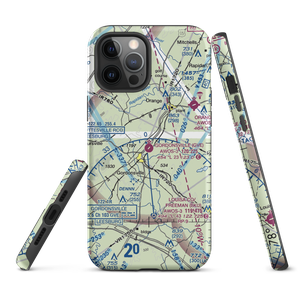 Gordonsville Municipal Airport (GVE) VFR Sectional  Tough iPhone Case