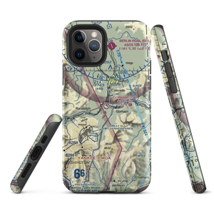 Gorham Airport (2G8) VFR Sectional  Tough iPhone Case