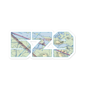 Lake Brooks Seaplane Base (5Z9) VFR Sectional Sticker