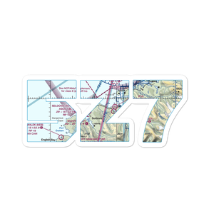 Kasitsna Airport (5Z7) VFR Sectional Sticker