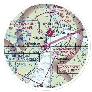 Ans Hospital Heliport (5Z4) VFR Sectional Sticker (20 mile)