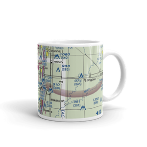 David's Landing Airport (5Y5) VFR Sectional  Mug