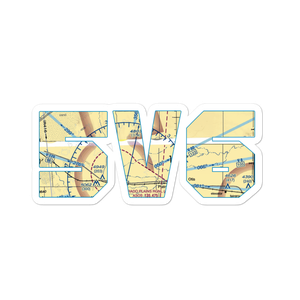 Gebauer Airport (5V6) VFR Sectional Sticker