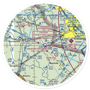 Ward Airpark (5T0) VFR Sectional Sticker (30 mile)