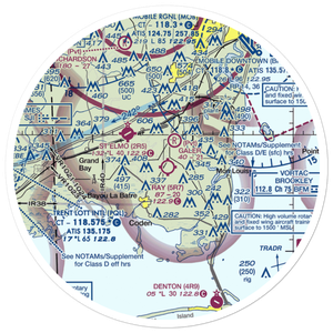 Roy E. Ray Airport (5R7) VFR Sectional Sticker (30 mile)