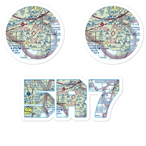 Roy E. Ray Airport (5R7) VFR Sectional Sticker Pack