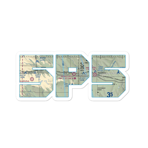 Presho Municipal Airport (5P5) VFR Sectional Sticker