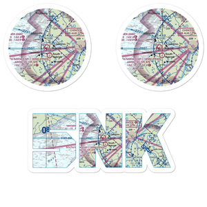 Naknek Airport (5NK) VFR Sectional Sticker Pack