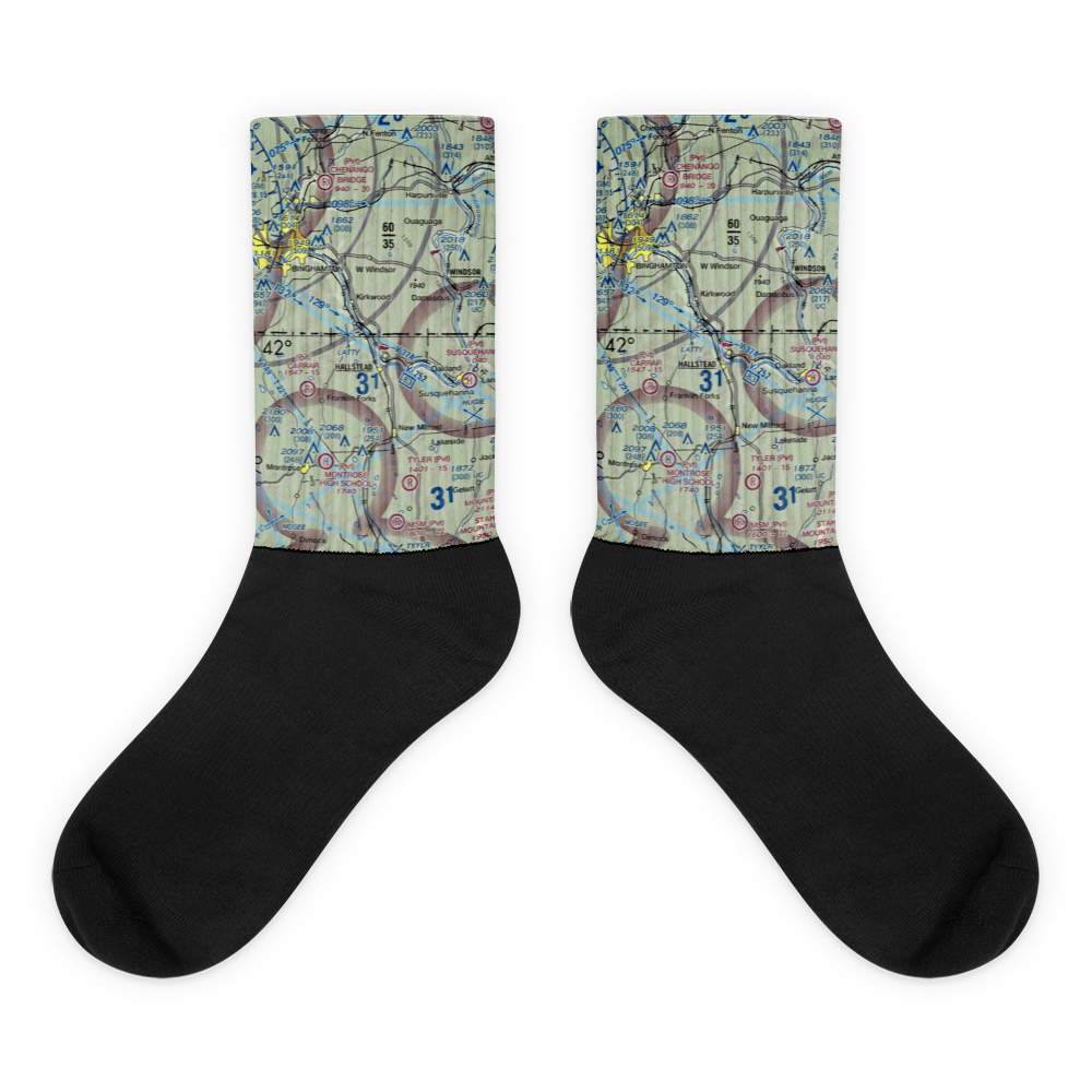 Kirkwood Airpark (5N5) VFR Sectional Socks 