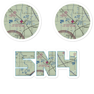Sky Haven Airport (5N4) VFR Sectional Sticker Pack