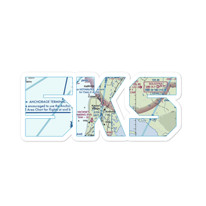 Kasilof Airport (5KS) VFR Sectional Sticker