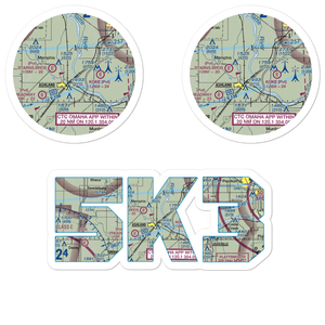 H. J. Paul Army Heliport (5K3) VFR Sectional Sticker Pack