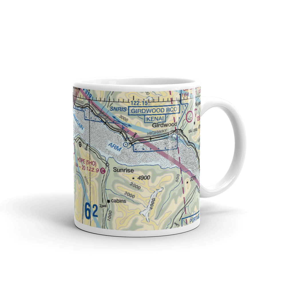 Hope Airport (5HO) VFR Sectional  Mug 