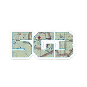 East Dakota Flying Club Seaplane Base (5G3) VFR Sectional Sticker
