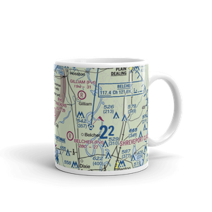Thackers Airport (5F8) VFR Sectional  Mug
