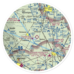 Packer Airport (5E9) VFR Sectional Sticker (30 mile)