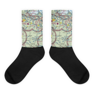 Bandit Field Airdrome Airport (5D9) VFR Sectional Socks
