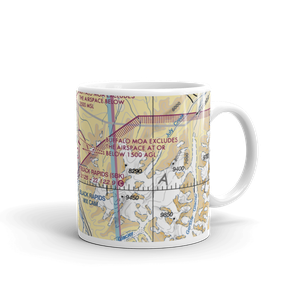 Black Rapids Airport (5BK) VFR Sectional  Mug