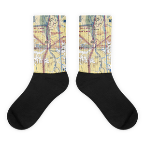 Black Rapids Airport (5BK) VFR Sectional Socks