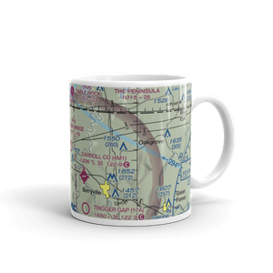 Silver Wings Field (5A5) VFR Sectional  Mug