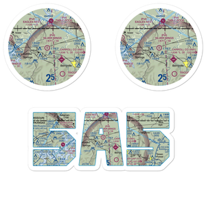 Silver Wings Field (5A5) VFR Sectional Sticker Pack