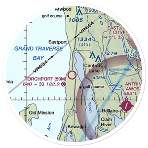 Torchport Airport (59M) VFR Sectional Sticker (20 mile)