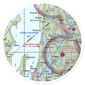 Torchport Airport (59M) VFR Sectional Sticker (30 mile)