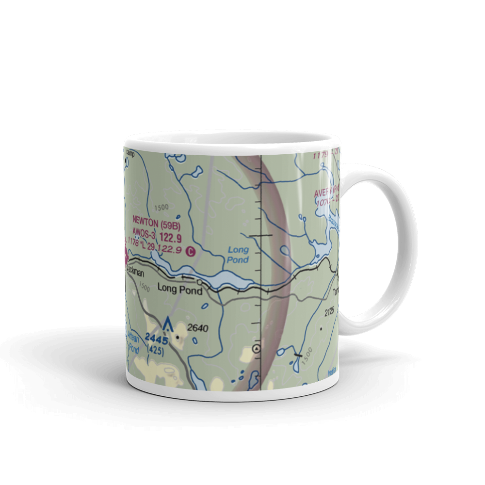Newton Field (59B) VFR Sectional  Mug 