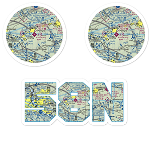 Reigle Field (58N) VFR Sectional Sticker Pack