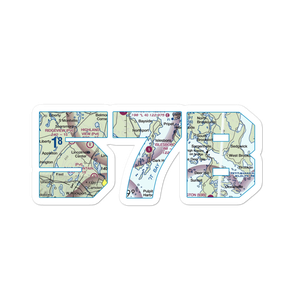 Islesboro Airport (57B) VFR Sectional Sticker
