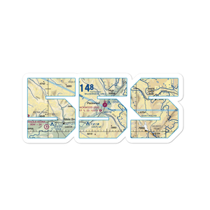Packwood Airport (55S) VFR Sectional Sticker