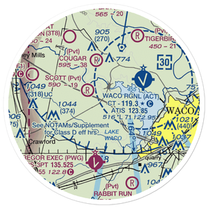 Boyd Field (54X) VFR Sectional Sticker (20 mile)