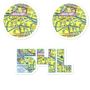 Terminal Annex Heliport (54L) VFR Sectional Sticker Pack