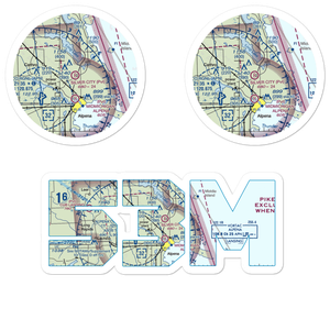 Silver City Airpark (53M) VFR Sectional Sticker Pack