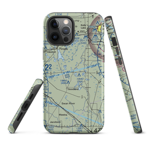 Gospel Ranch Airport (MN52) VFR Sectional  Tough iPhone Case