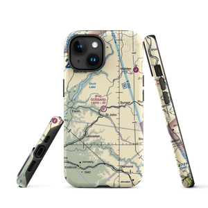 Gossard Field (8WA7) VFR Sectional  Tough iPhone Case