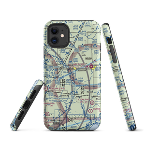 Gotreaux Strip (LA31) VFR Sectional  Tough iPhone Case