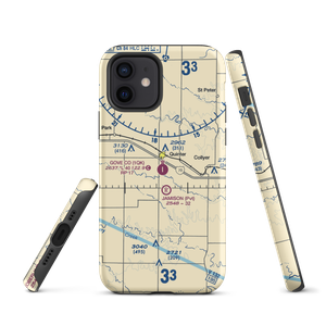 Gove County Airport (1QK) VFR Sectional  Tough iPhone Case