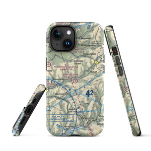 Grace's Landing Airport (NY48) VFR Sectional  Tough iPhone Case