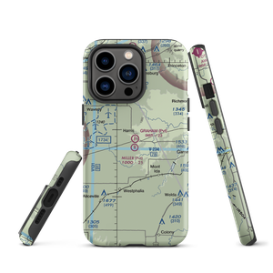 Graham Farms Airport (SN72) VFR Sectional  Tough iPhone Case